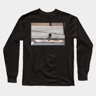 Pigeon and Pizza NYC Long Sleeve T-Shirt